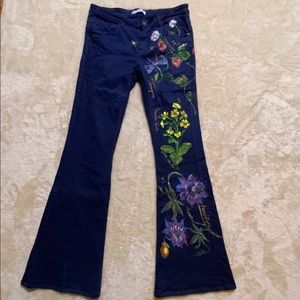 Zara 1975 Etsy Painted Denim